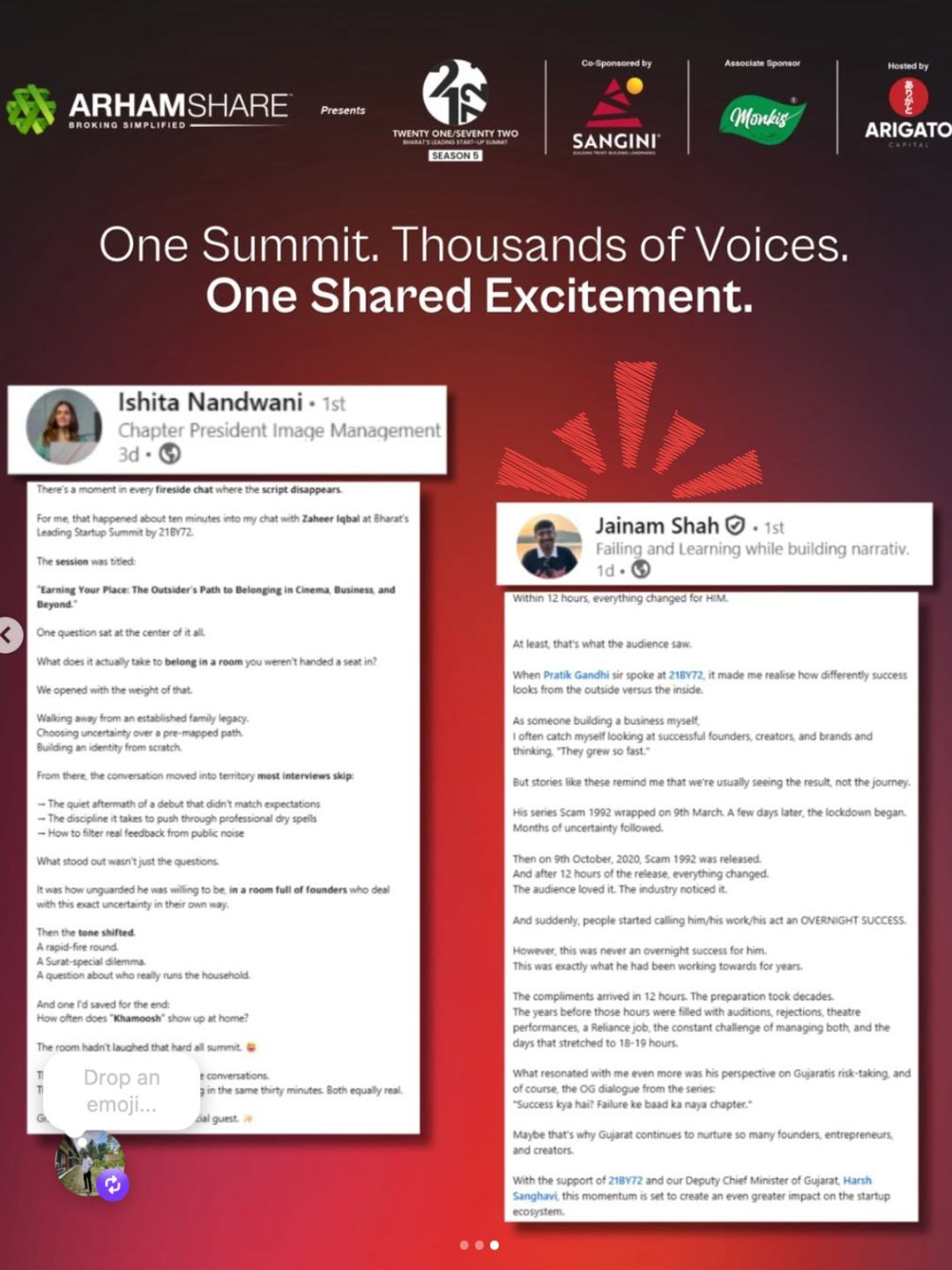 Recognized and Featured